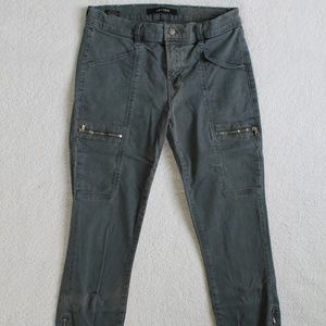 Grey Cargo Skinny Jeans